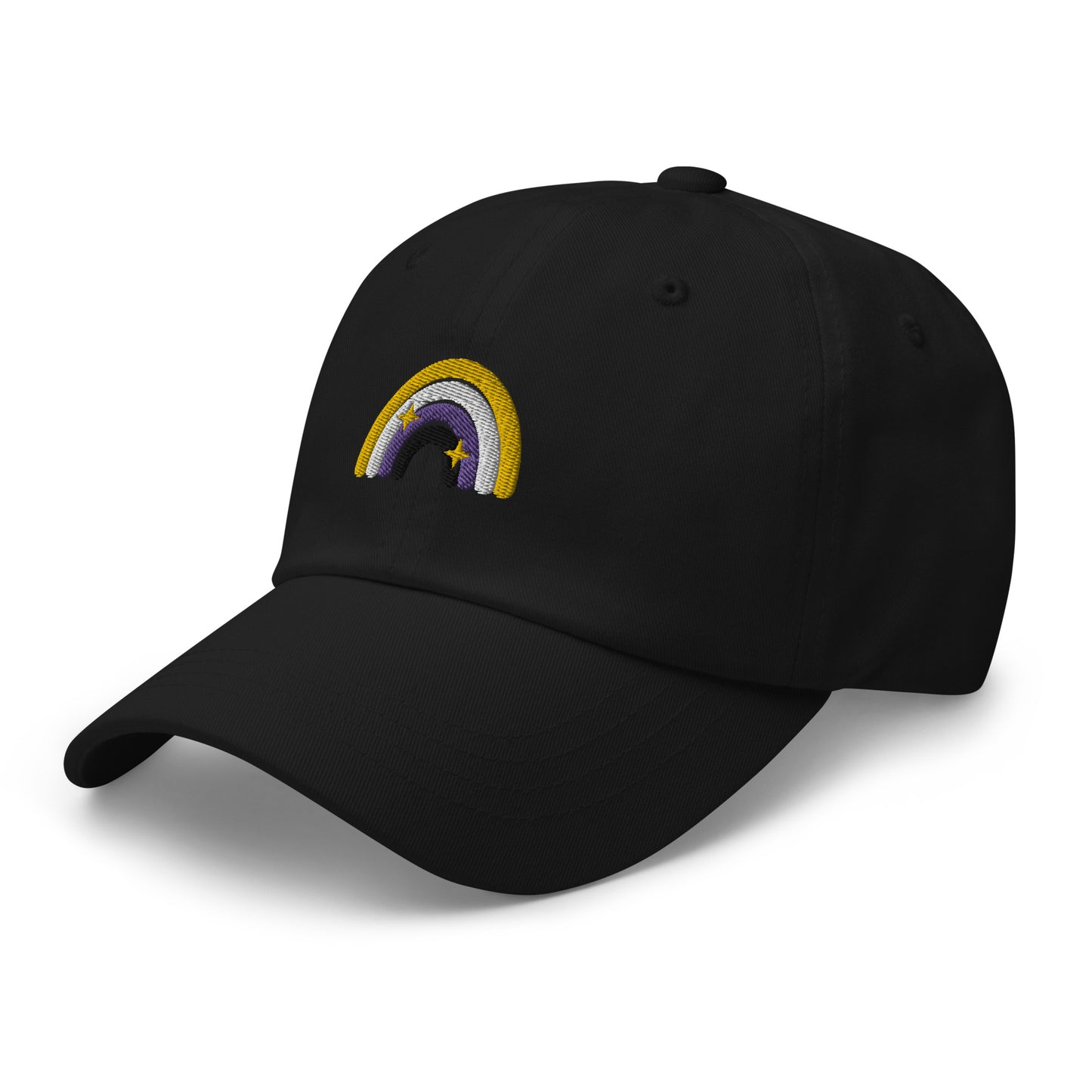 Non-binary Rainbow Dad hat
