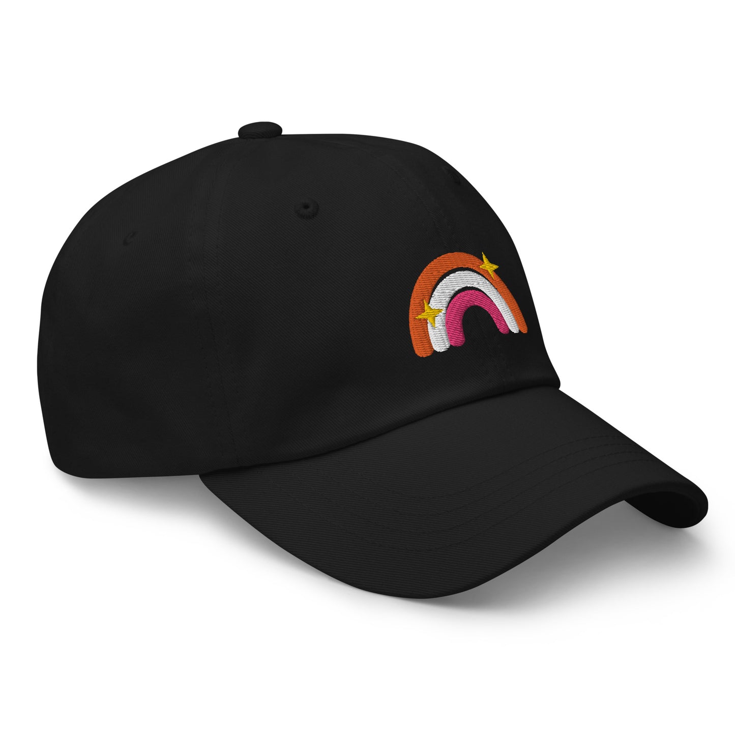 Lesbian Rainbow Dad hat