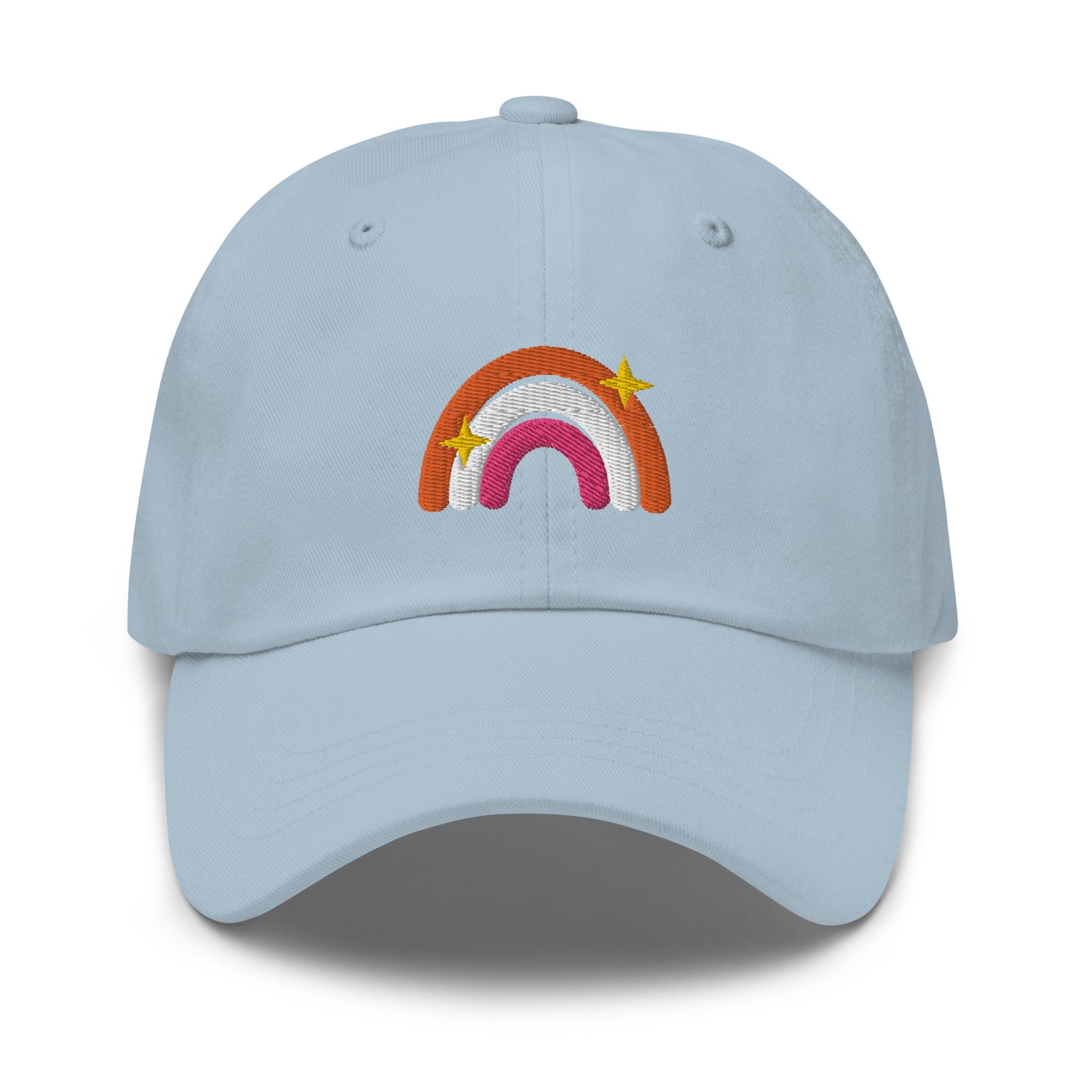 Lesbian Rainbow Dad hat