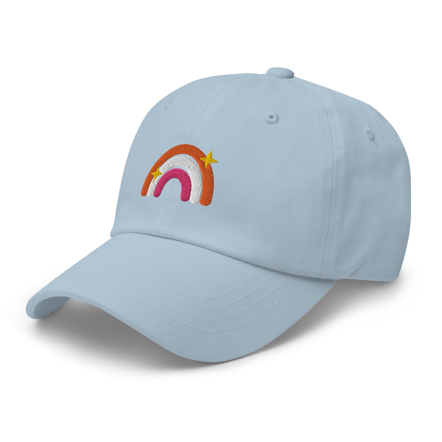 Lesbian Rainbow Dad hat