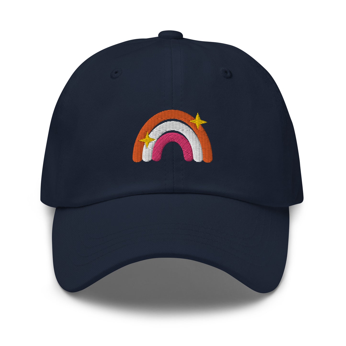 Lesbian Rainbow Dad hat
