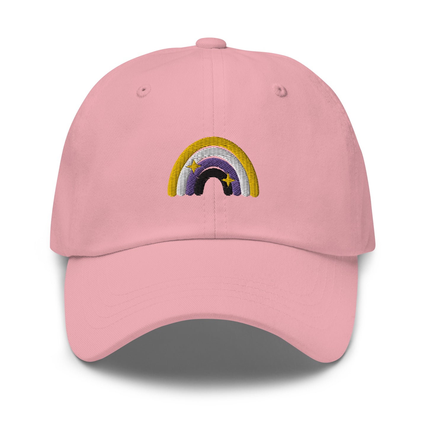Non-binary Rainbow Dad hat