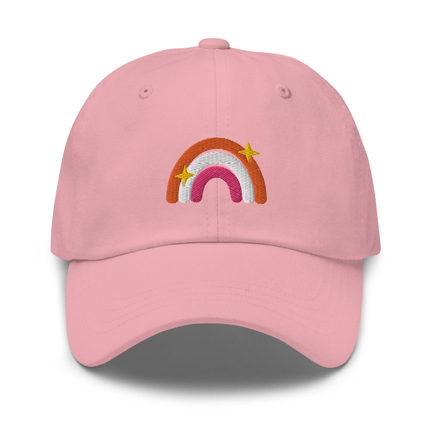 Lesbian Rainbow Dad hat