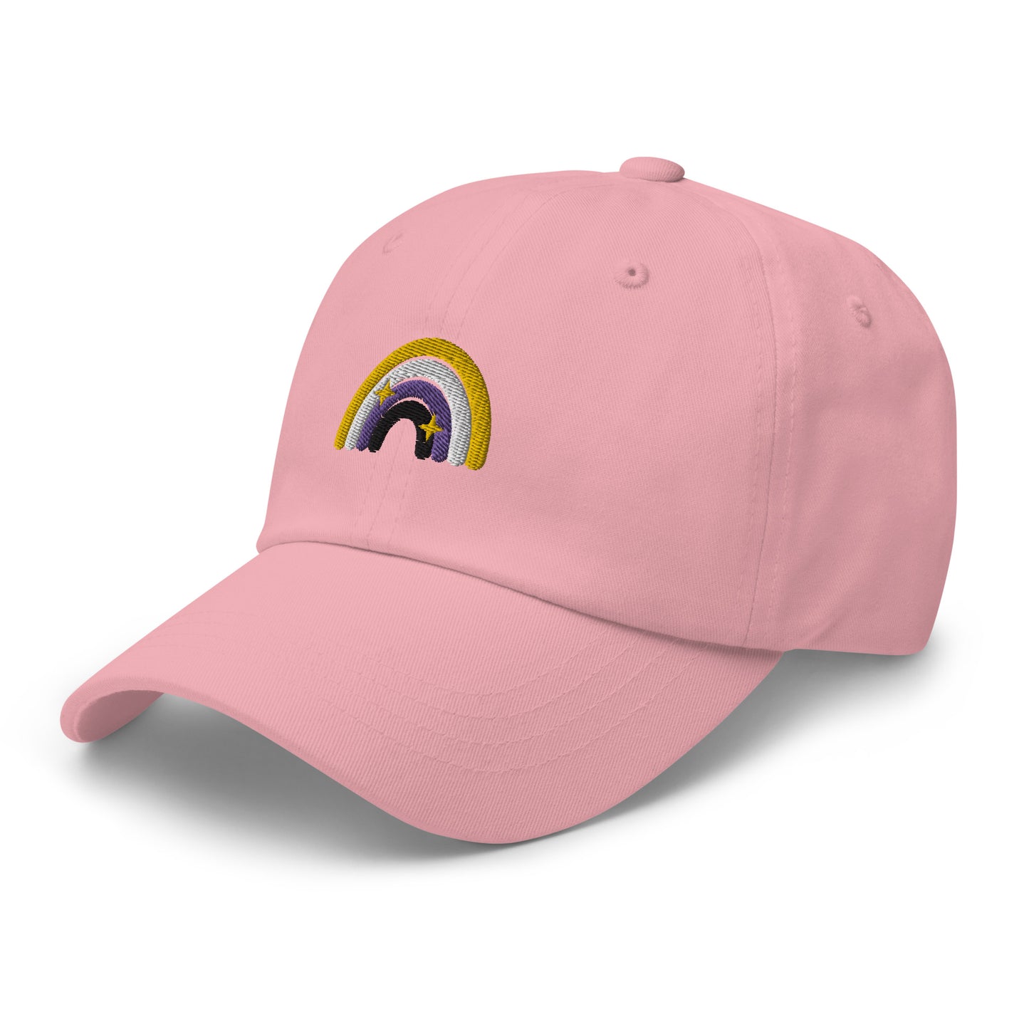 Non-binary Rainbow Dad hat