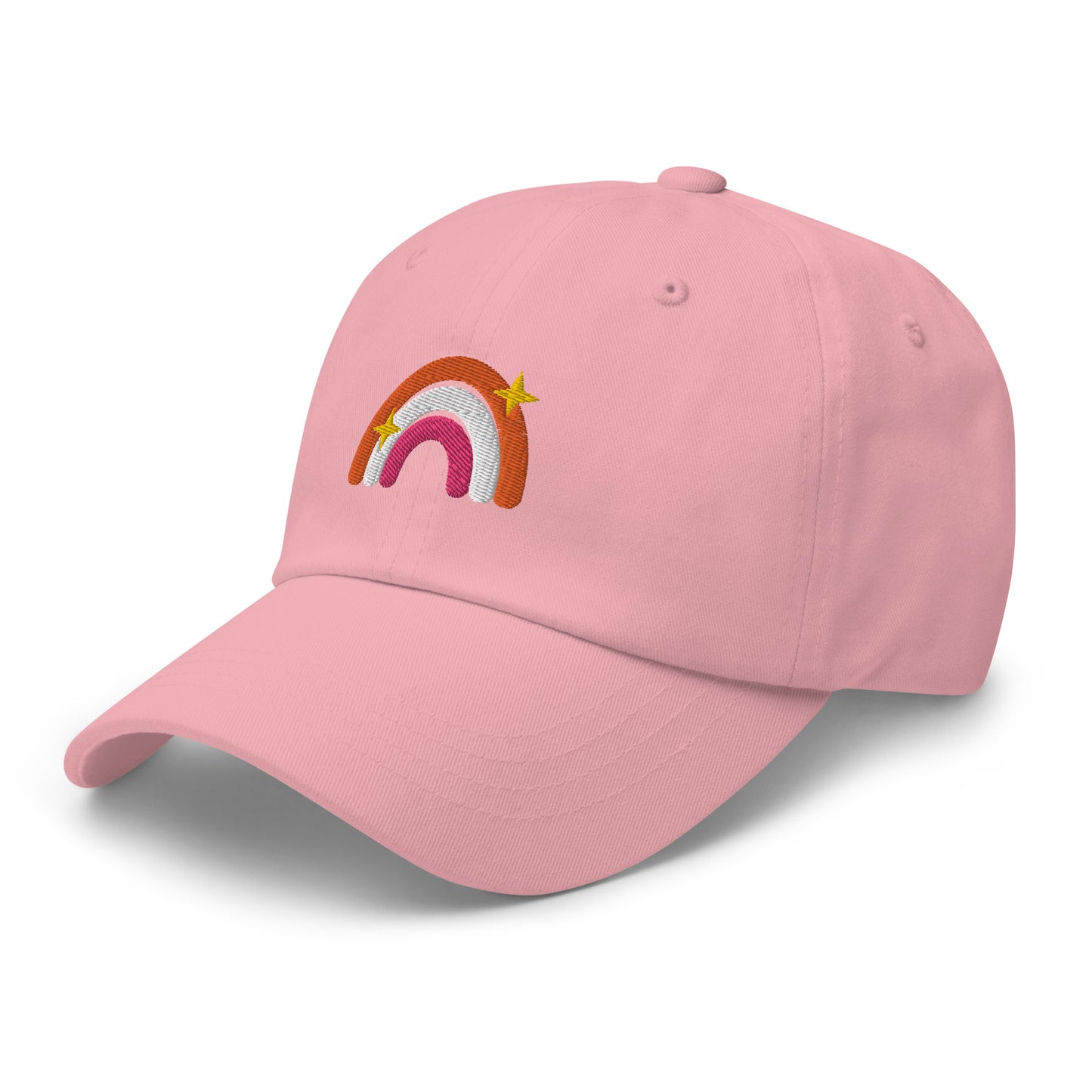 Lesbian Rainbow Dad hat