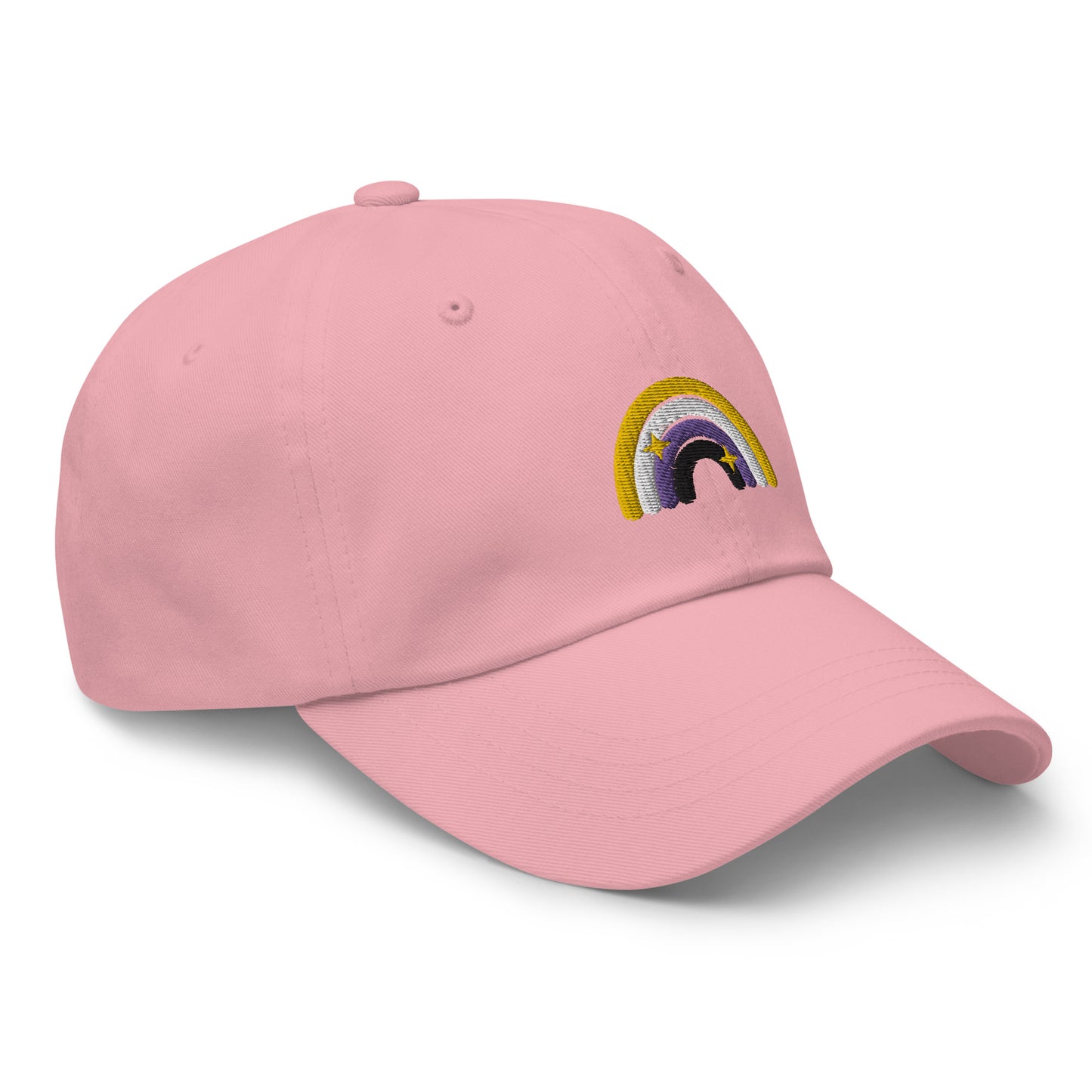 Non-binary Rainbow Dad hat