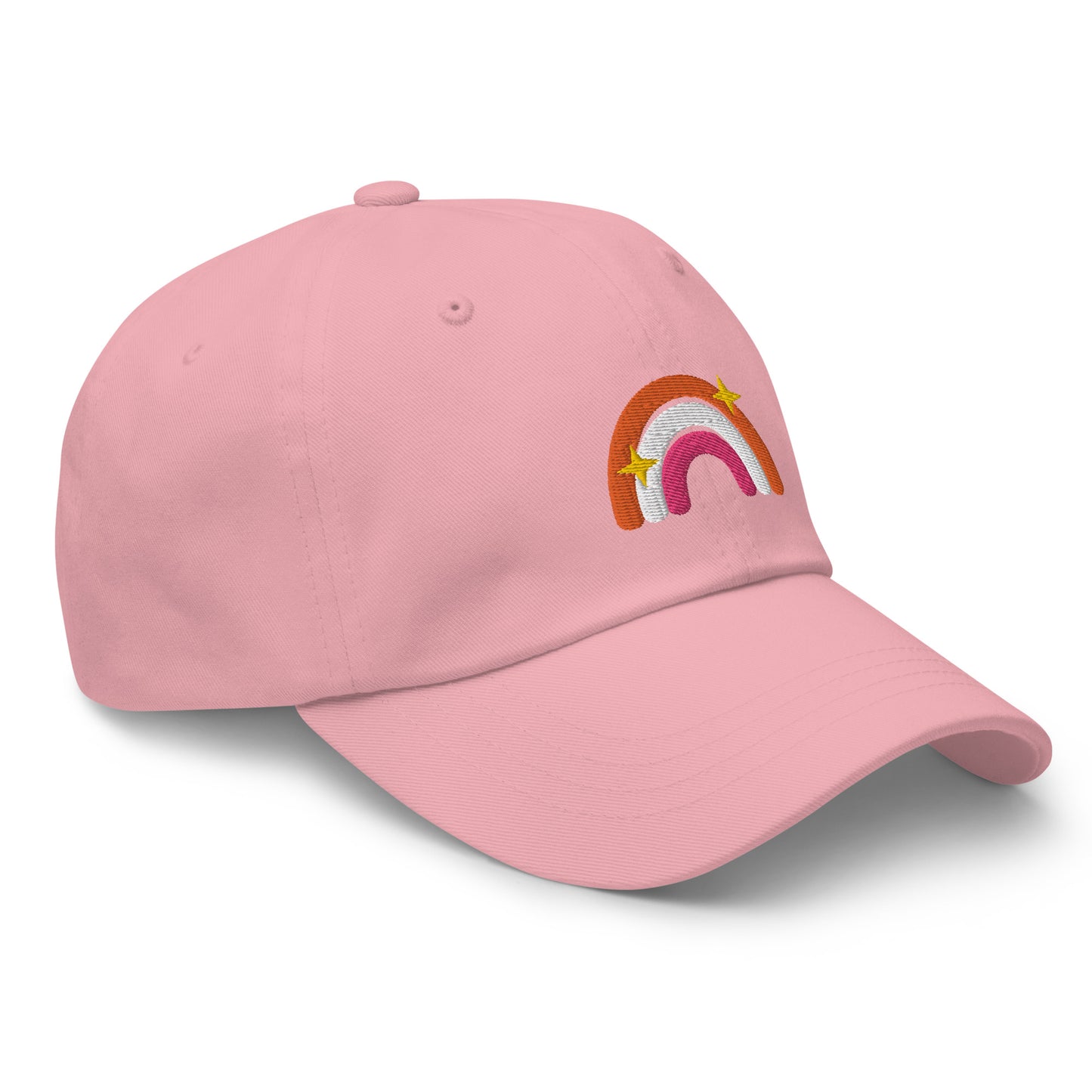 Lesbian Rainbow Dad hat