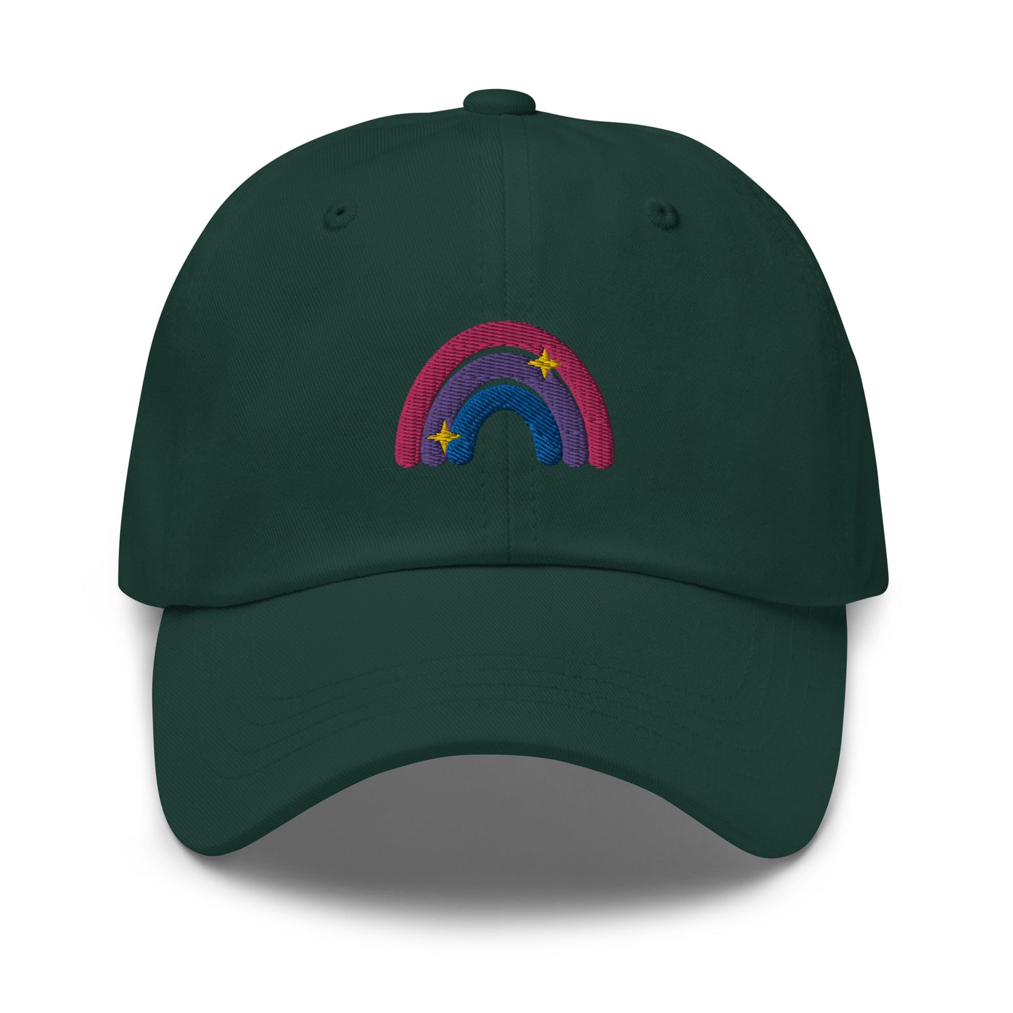 Bisexual Rainbow dad hat