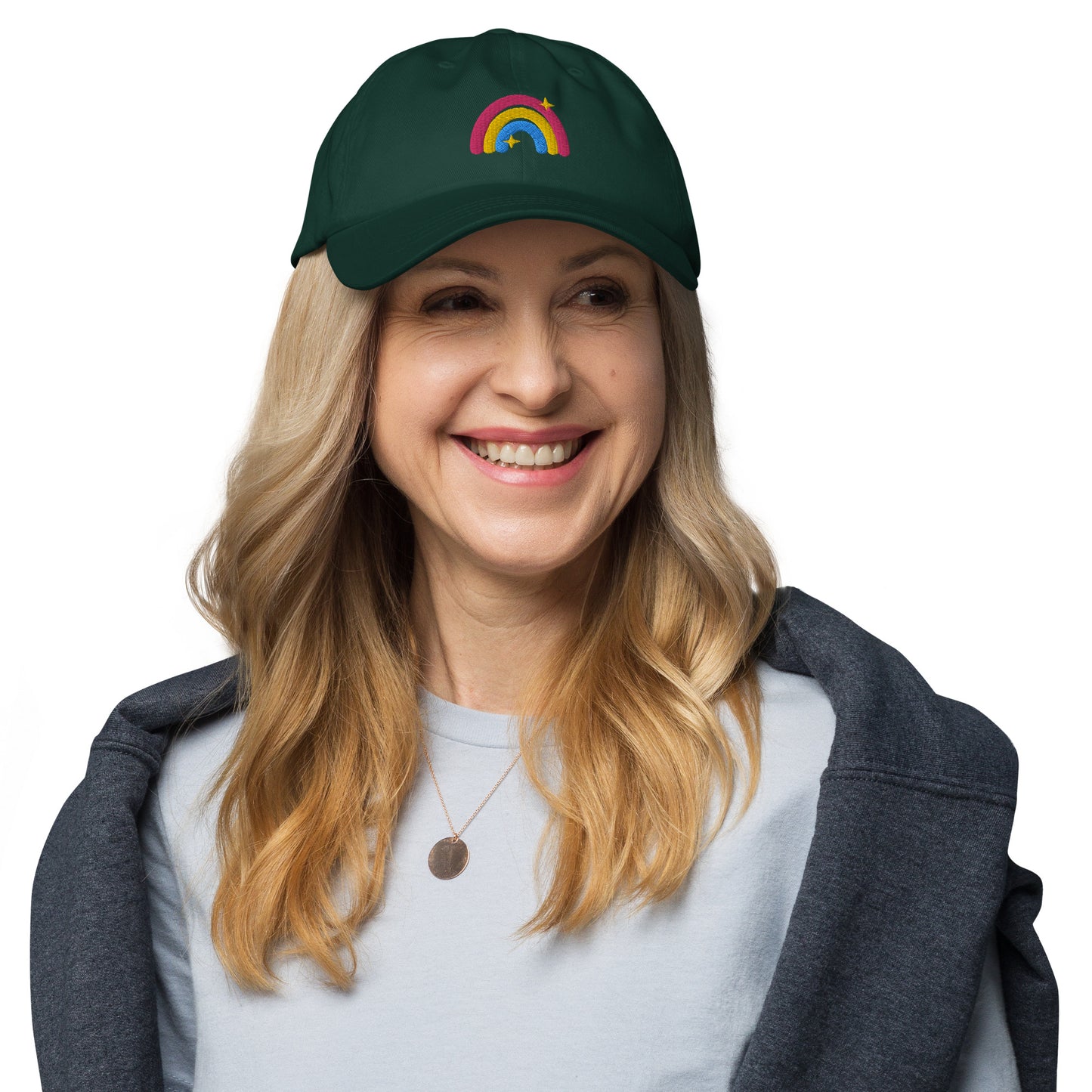 Pansexual Rainbow Dad hat