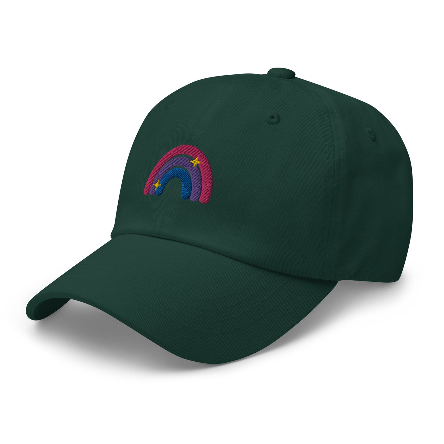 Bisexual Rainbow dad hat