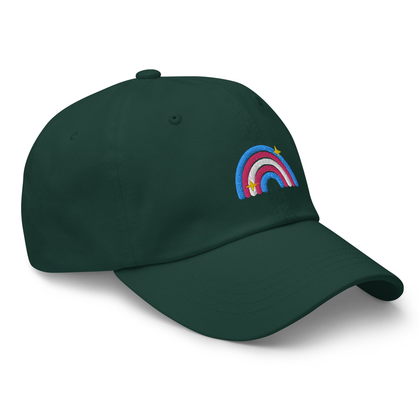 Trans Rainbow Dad hat