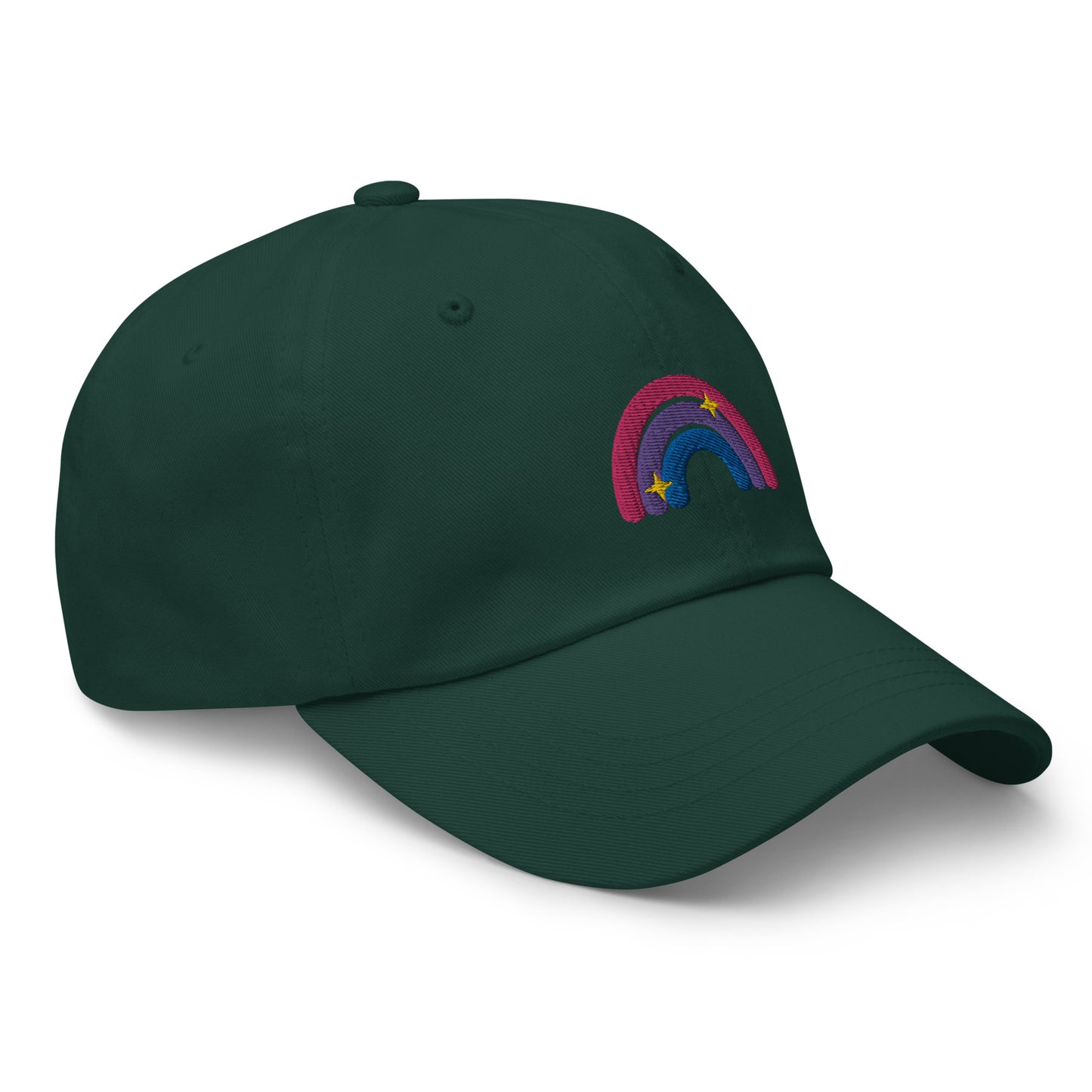 Bisexual Rainbow dad hat