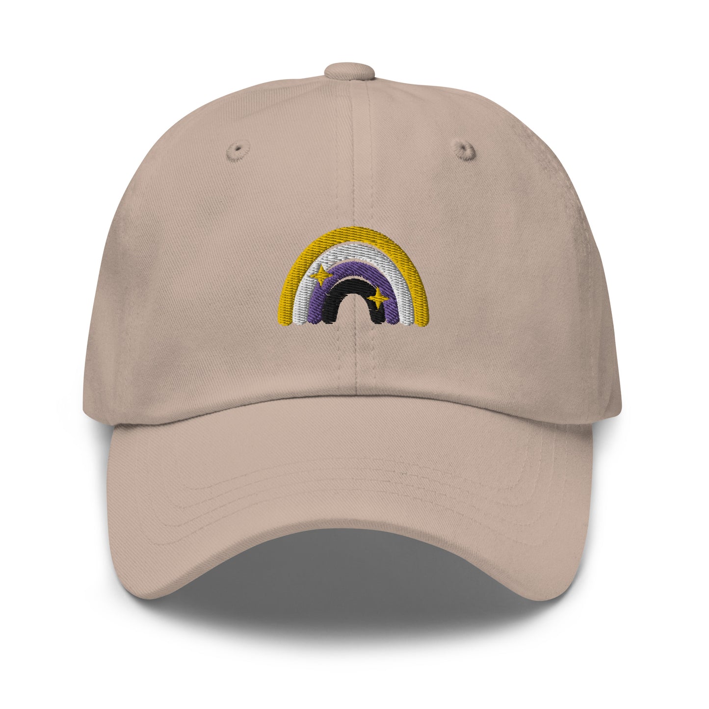 Non-binary Rainbow Dad hat