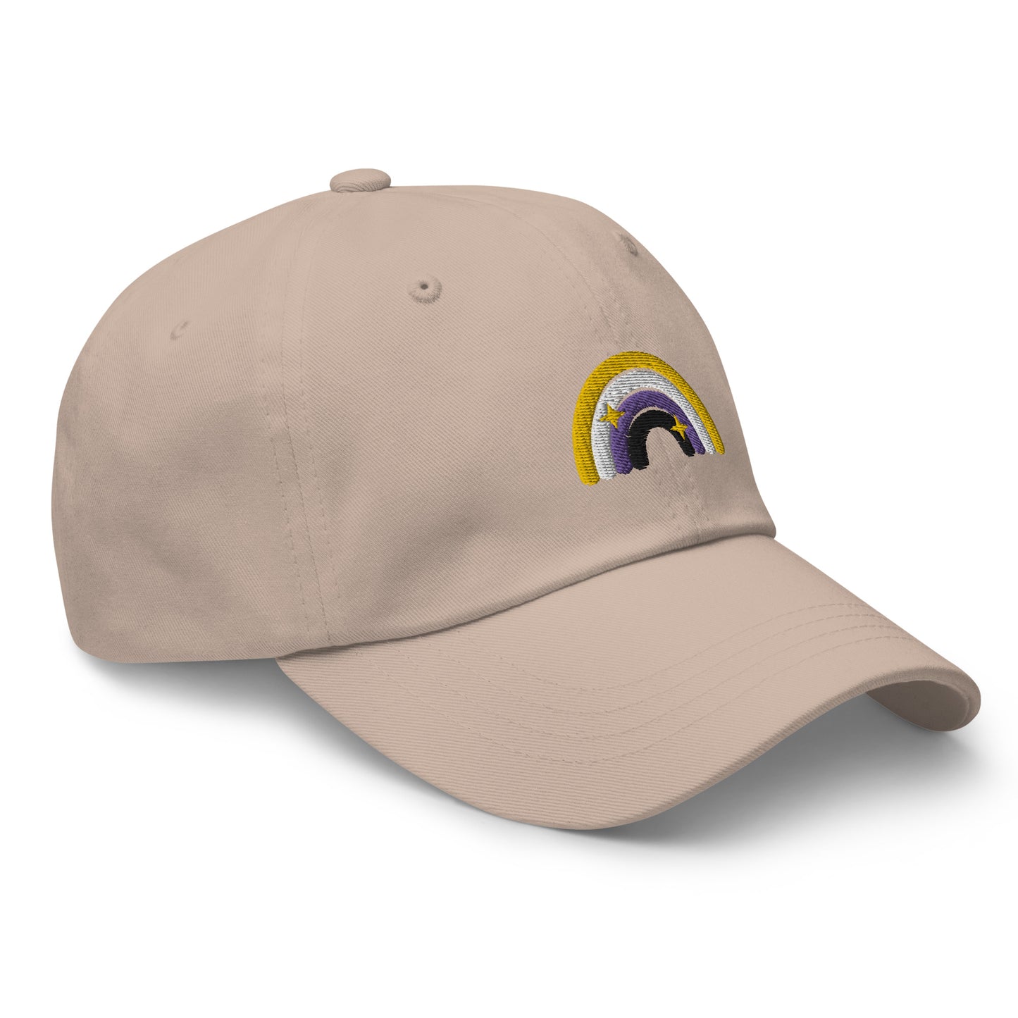 Non-binary Rainbow Dad hat