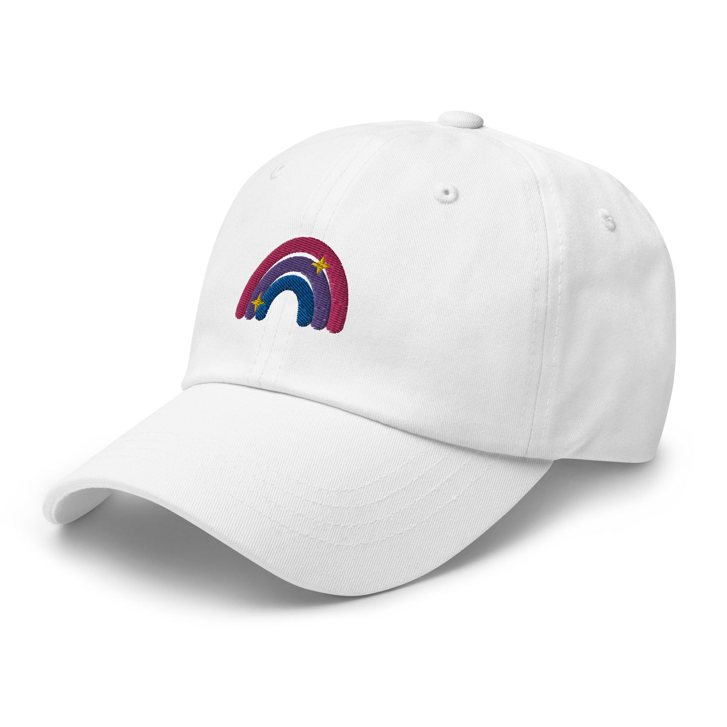 Bisexual Rainbow dad hat