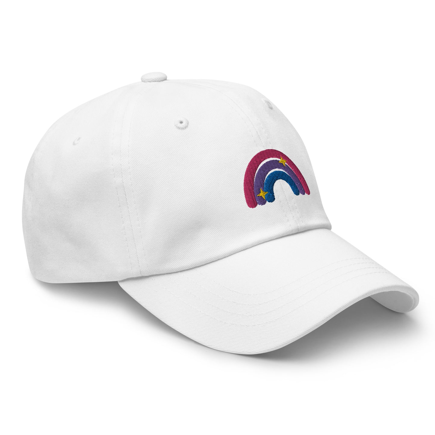 Bisexual Rainbow dad hat