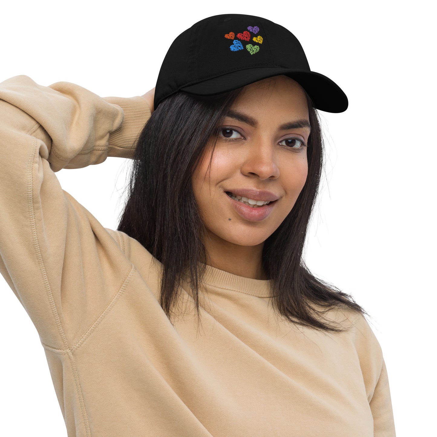 Organic hat: Love Stitch
