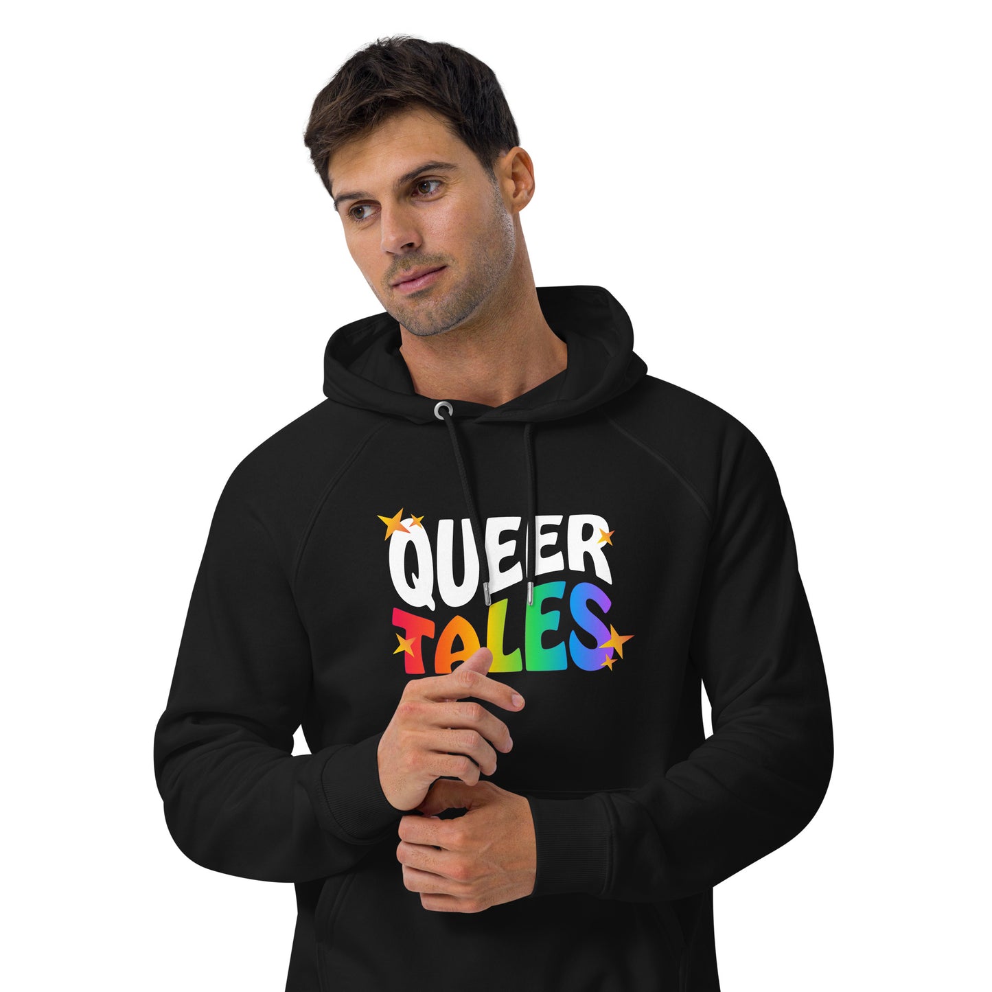 Eco Raglan Hoodie: Queer Tales