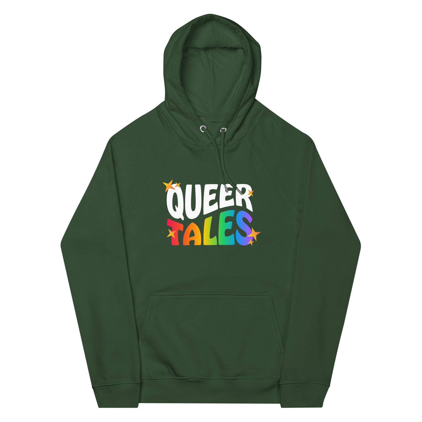 Eco Raglan Hoodie: Queer Tales