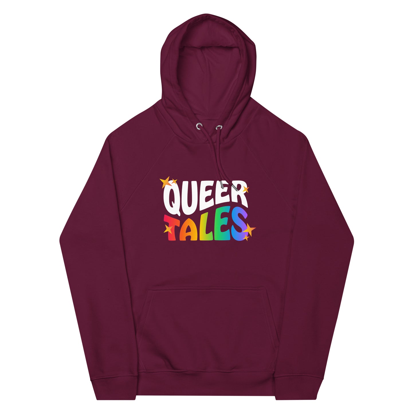 Eco Raglan Hoodie: Queer Tales