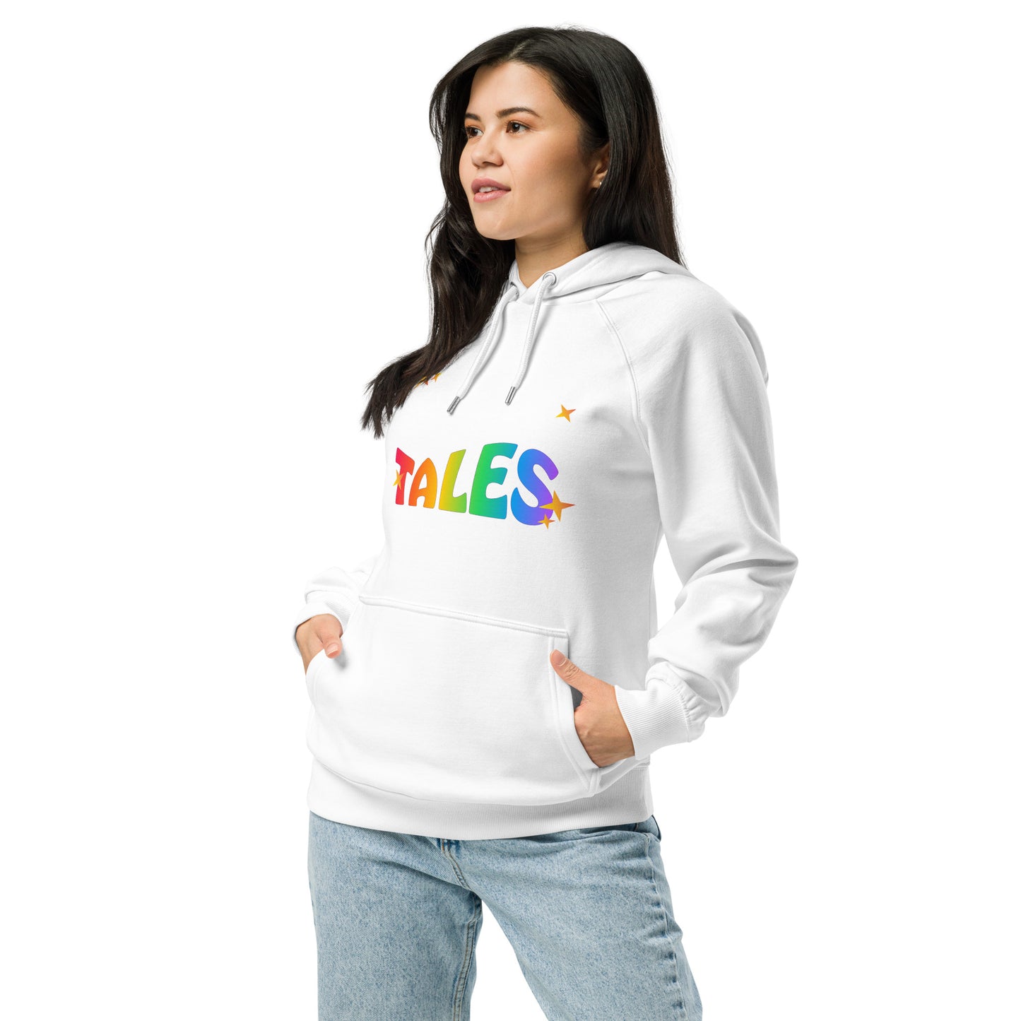 Eco Raglan Hoodie: Queer Tales