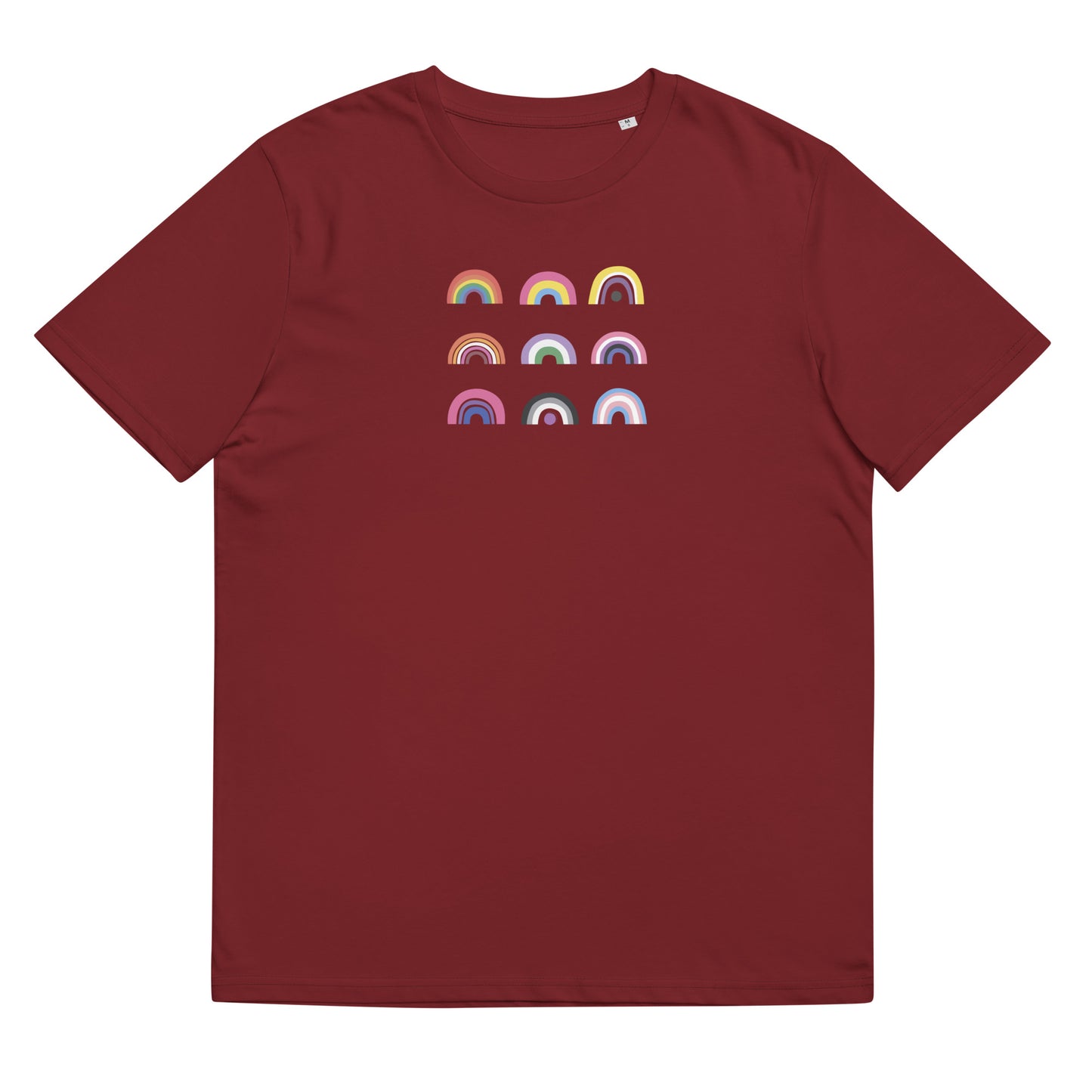 Organic Cotton T-shirt: Queer Team Graphic Print