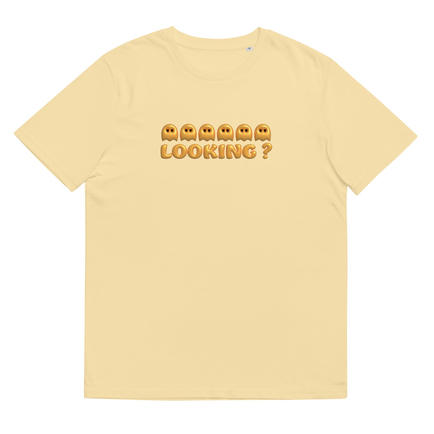 Organic Cotton T-shirt: Looking? Graphic Print