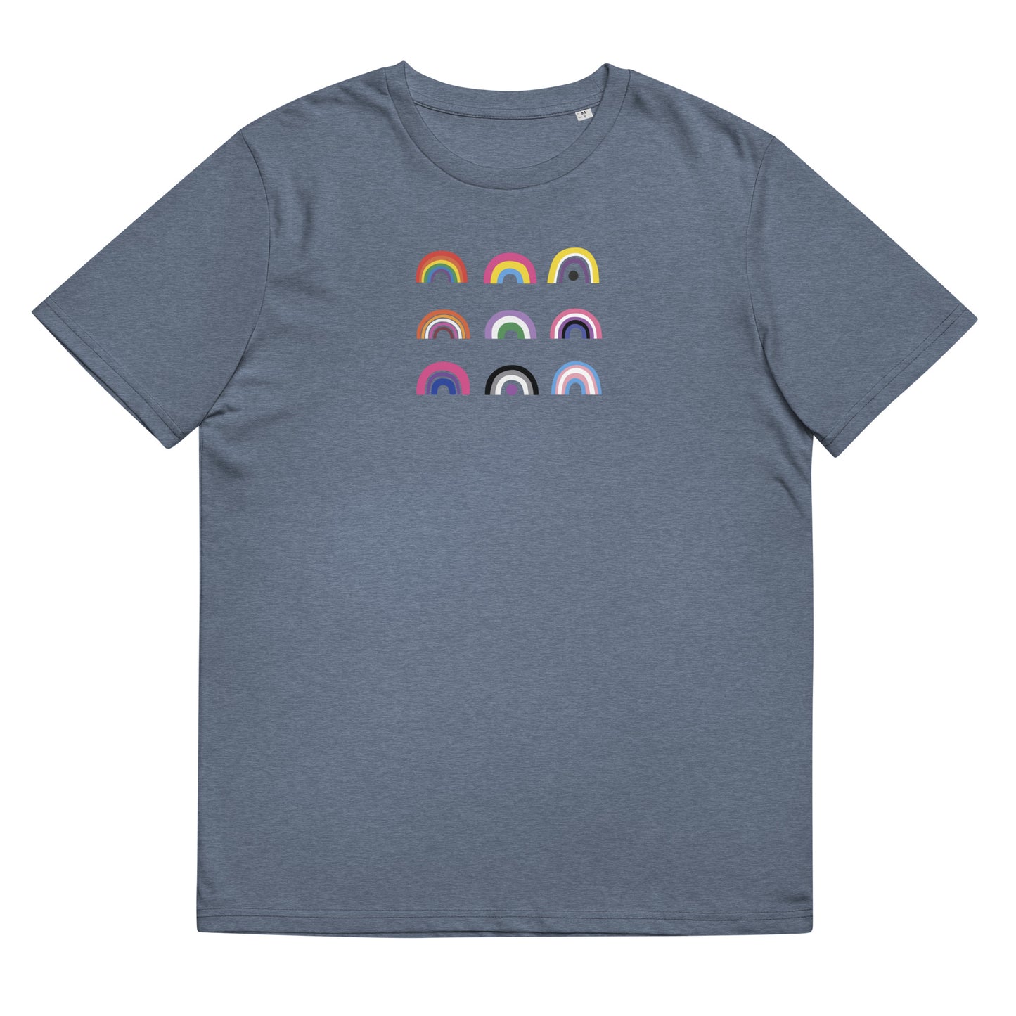 Organic Cotton T-shirt: Queer Team Graphic Print