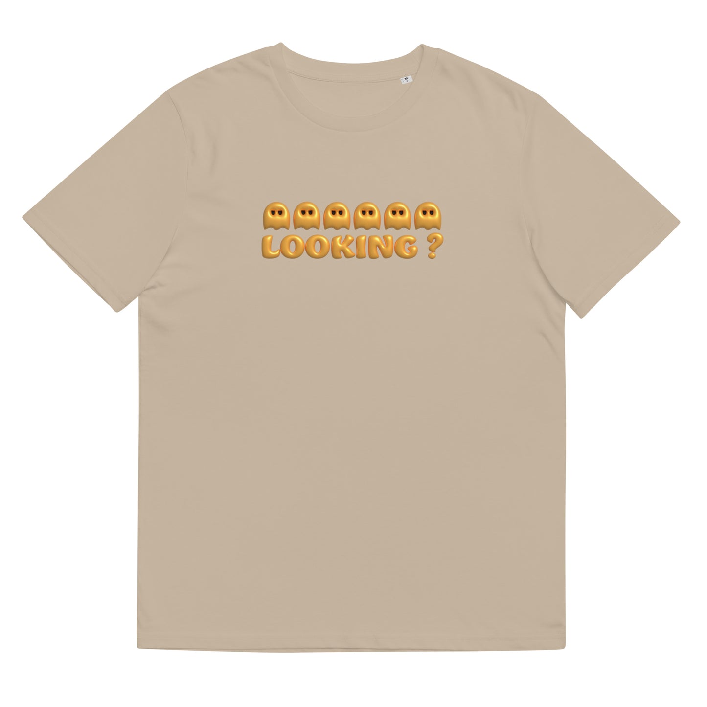 Organic Cotton T-shirt: Looking? Graphic Print