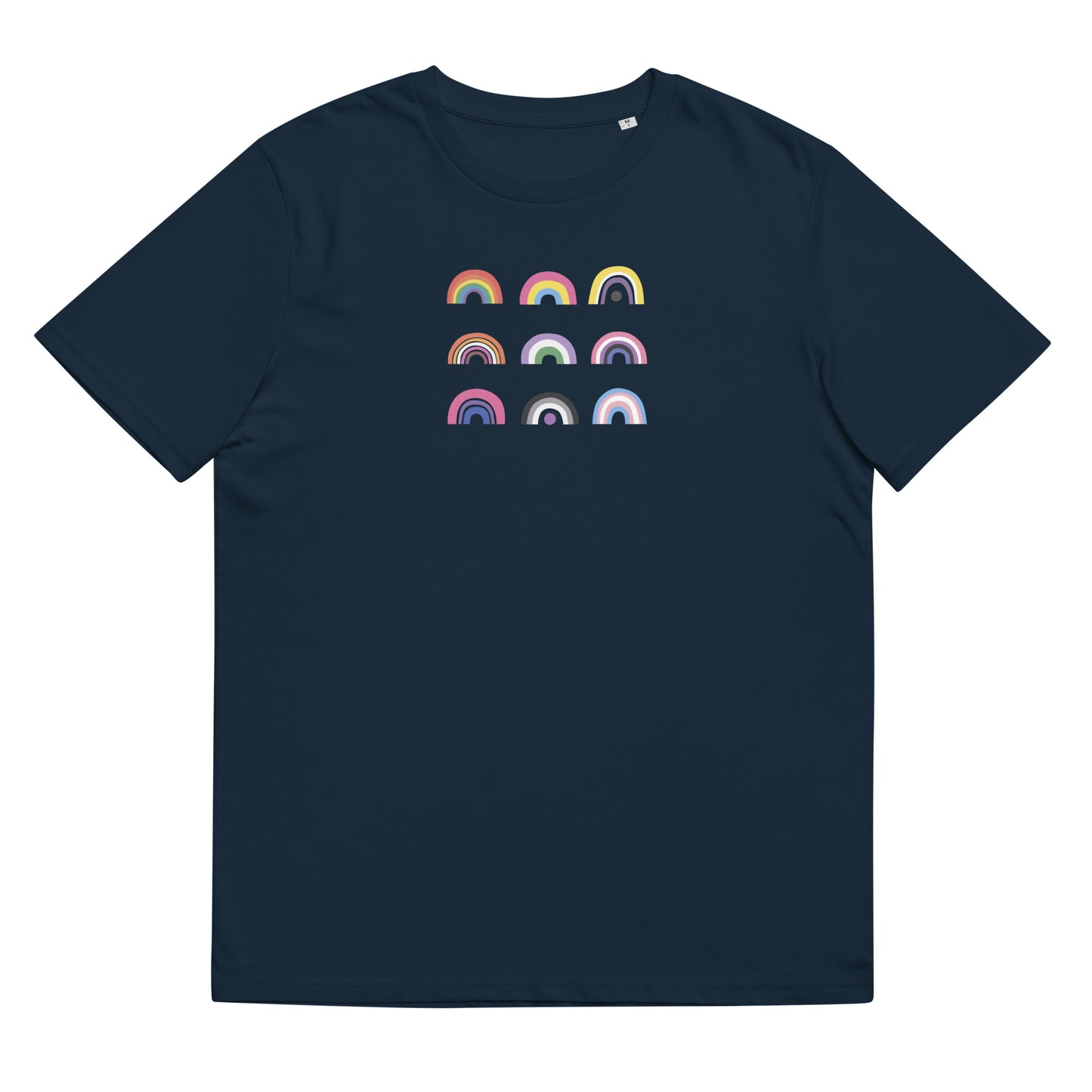 Organic Cotton T-shirt: Queer Team Graphic Print