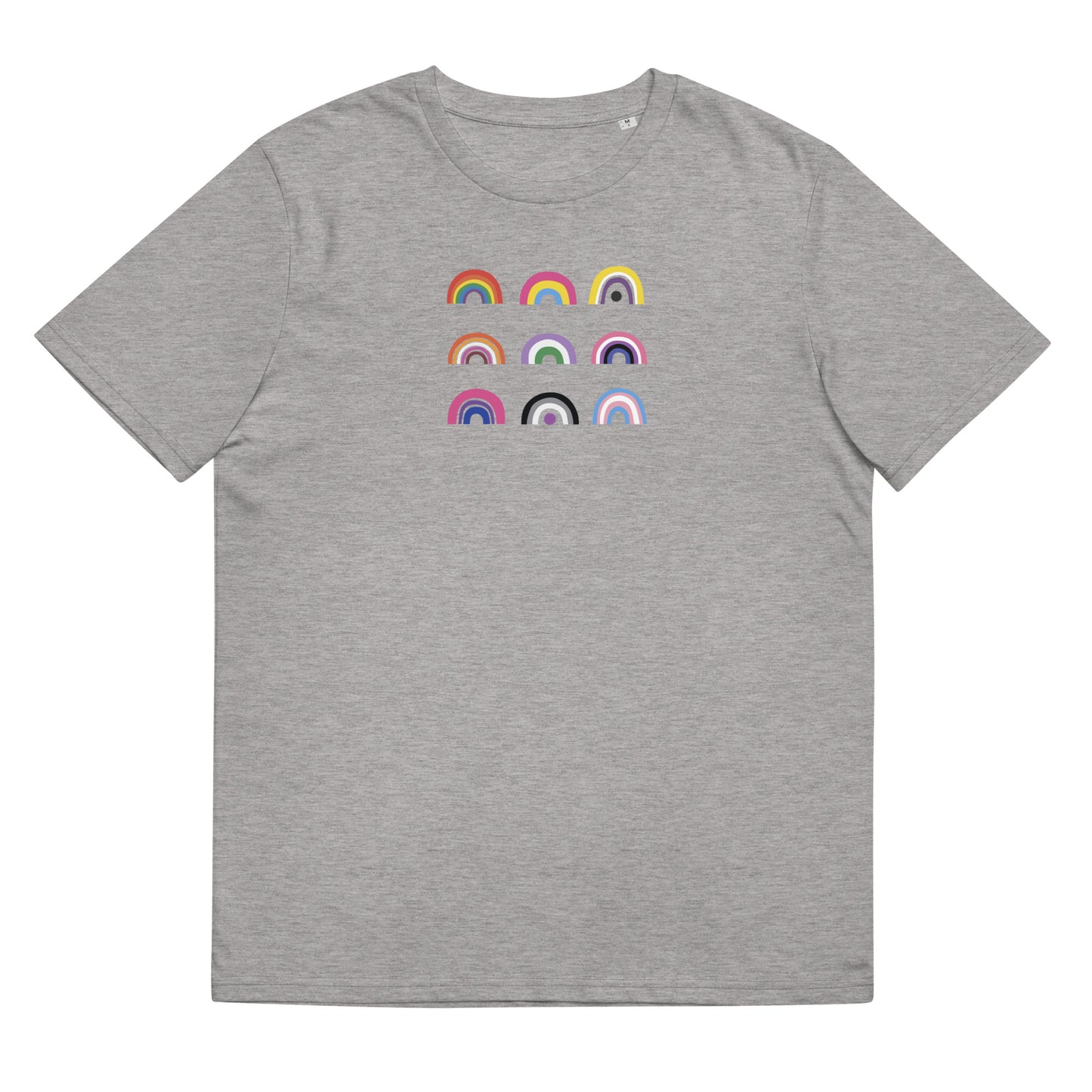 Organic Cotton T-shirt: Queer Team Graphic Print