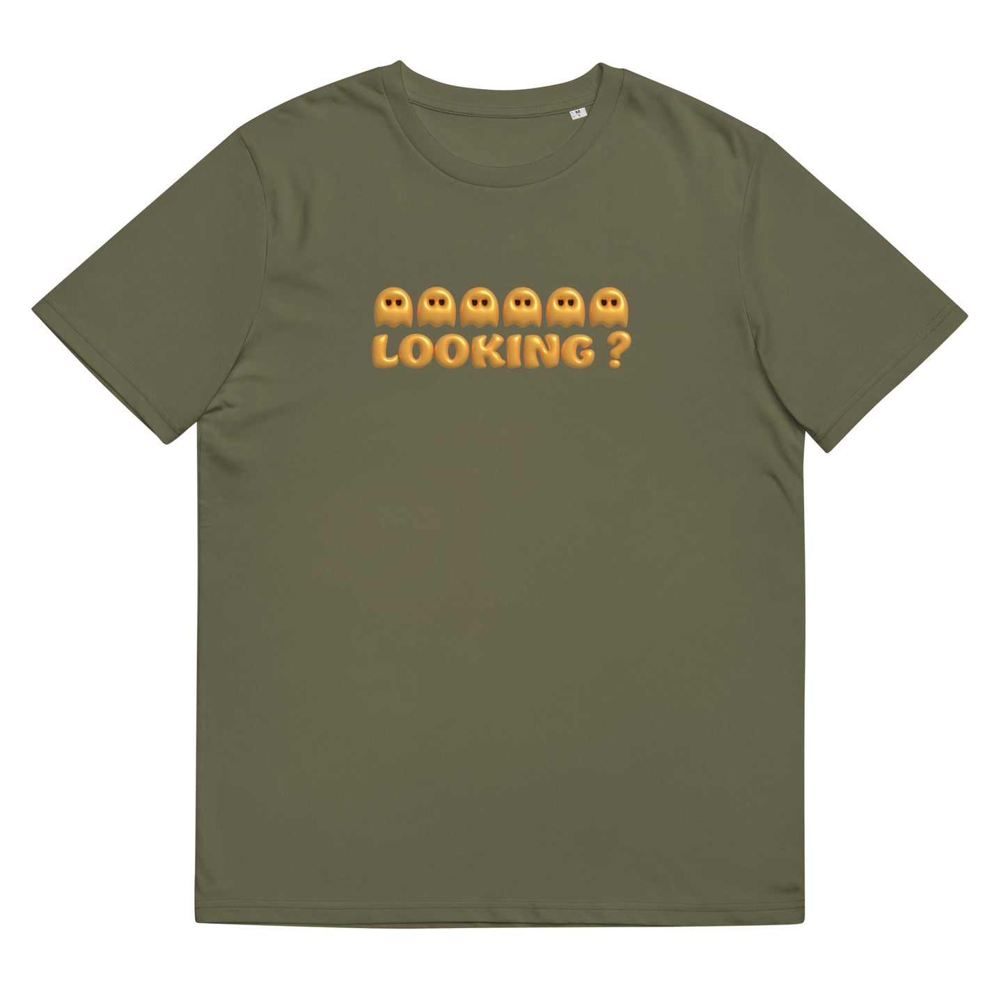 Organic Cotton T-shirt: Looking? Graphic Print