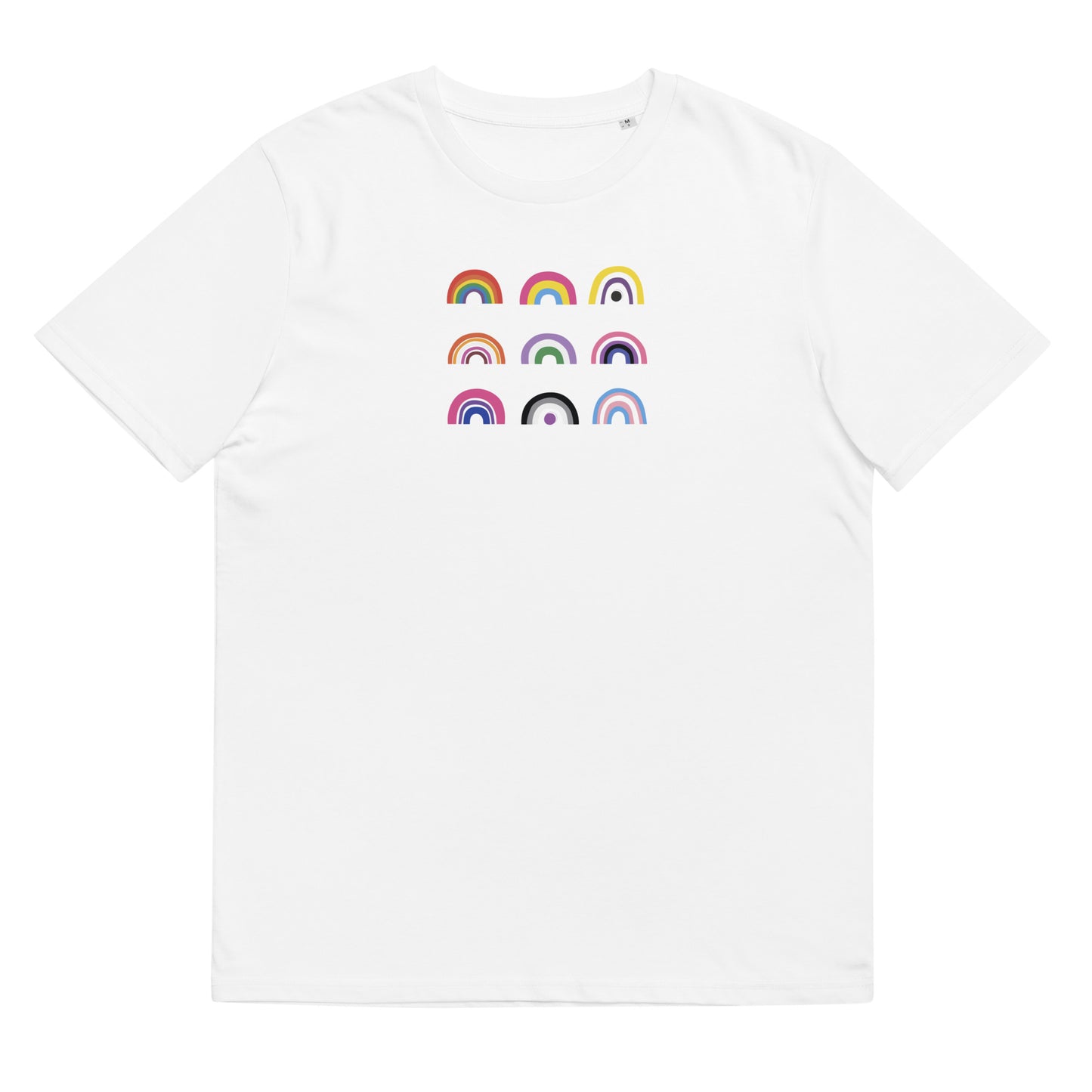 Organic Cotton T-shirt: Queer Team Graphic Print