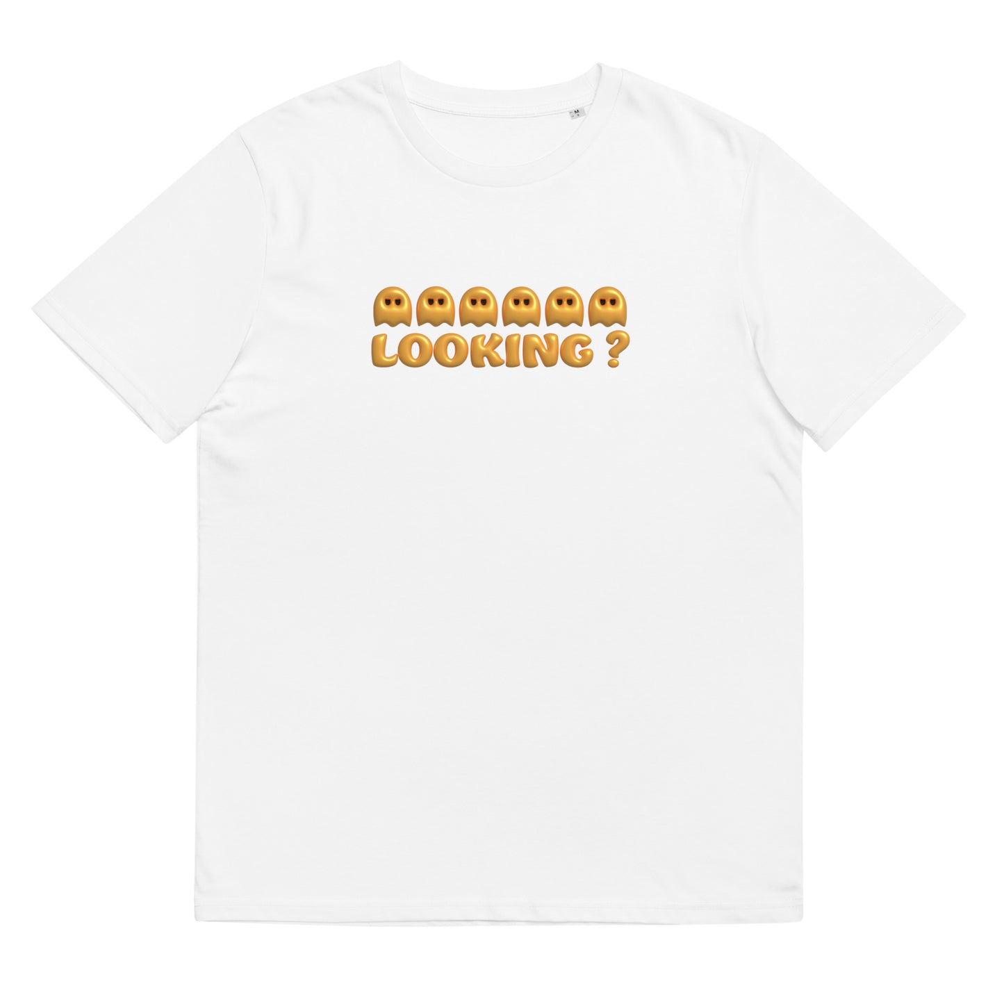 Organic Cotton T-shirt: Looking? Graphic Print