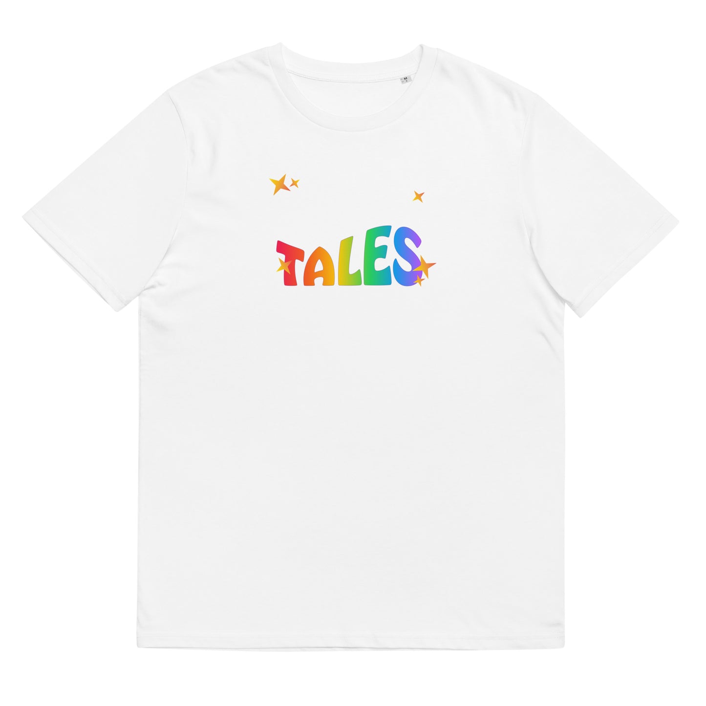 Organic Cotton T-shirt: Queer Tales Graphic Print
