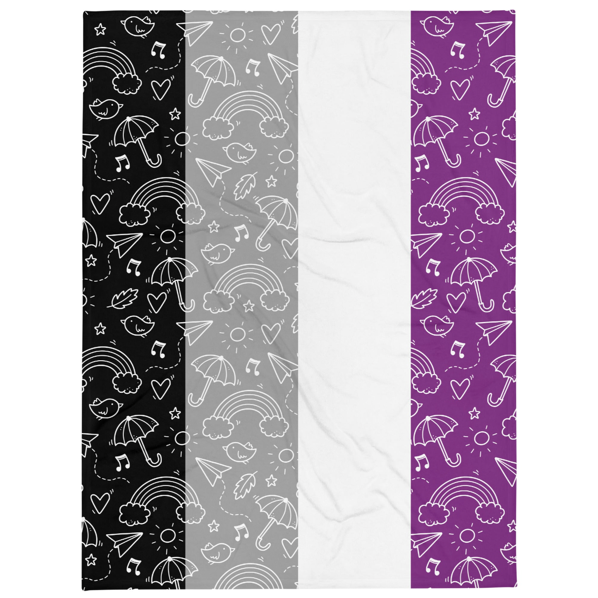 Fierté asexuée Plaid