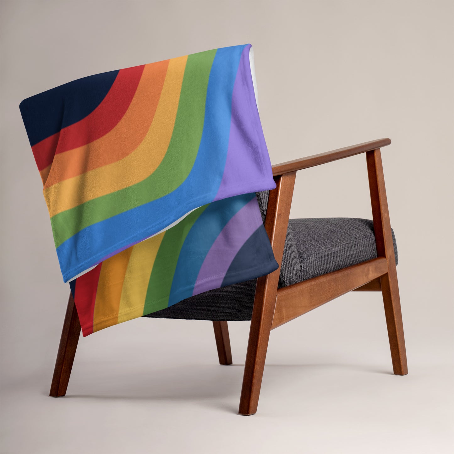 Queer Pride Throw Blanket