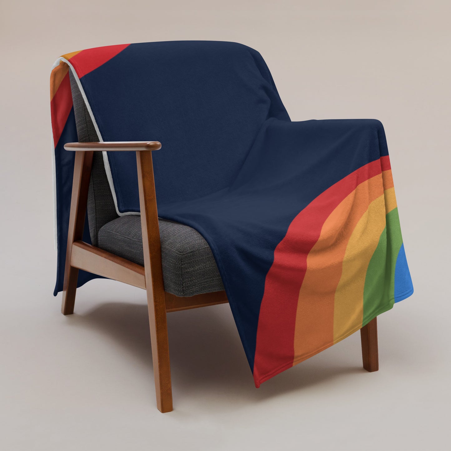 Queer Pride Throw Blanket