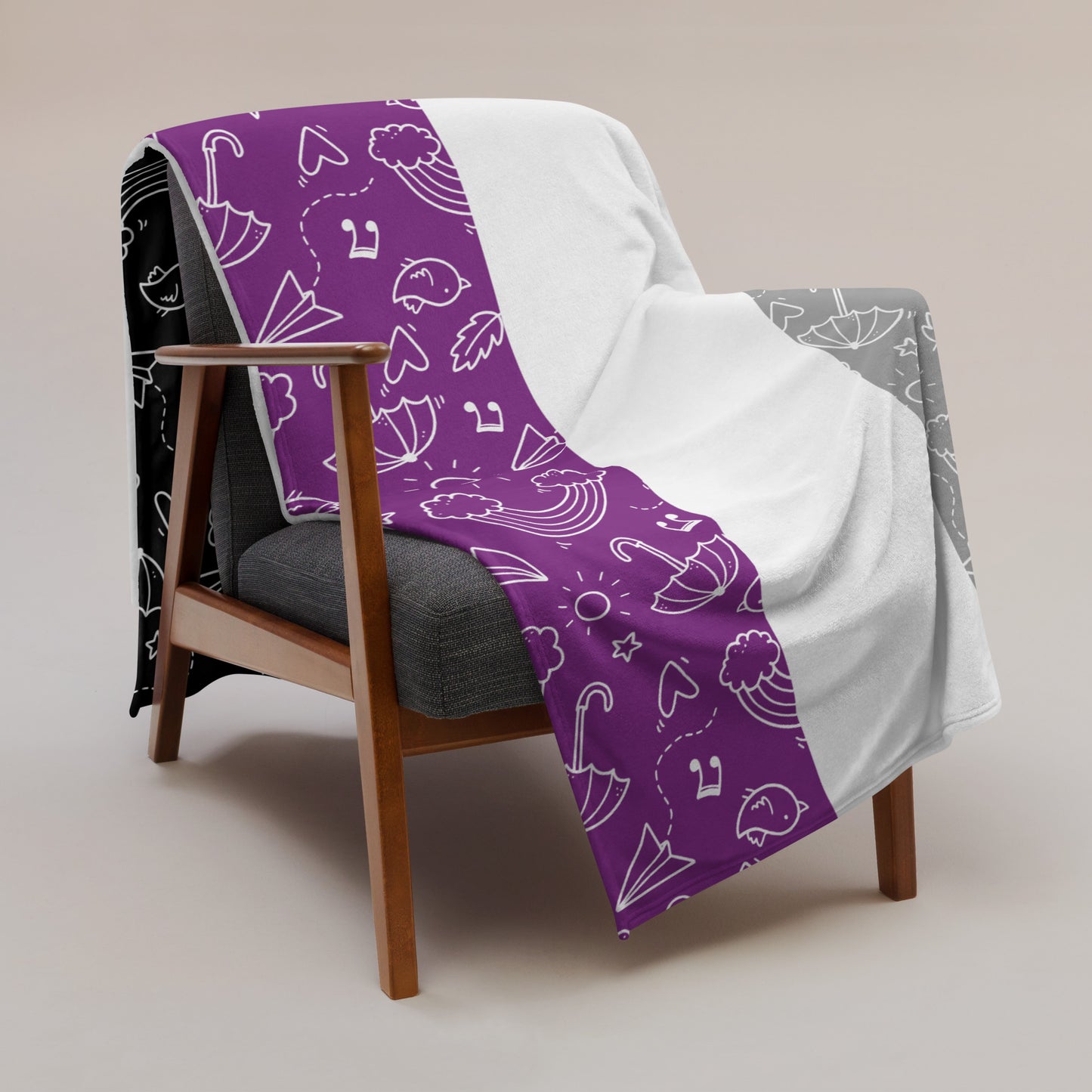 Fierté asexuée Plaid