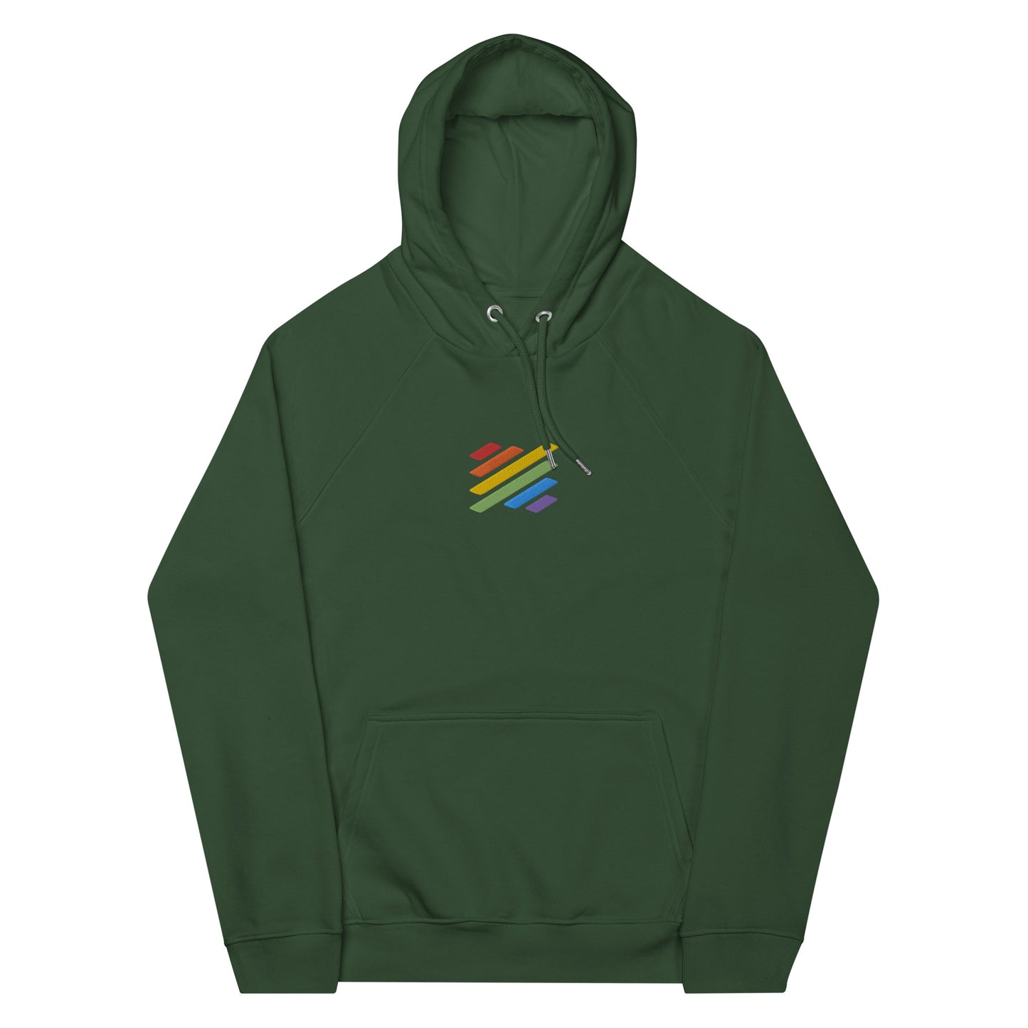 Organic Cotton Hoodie: Rainbows