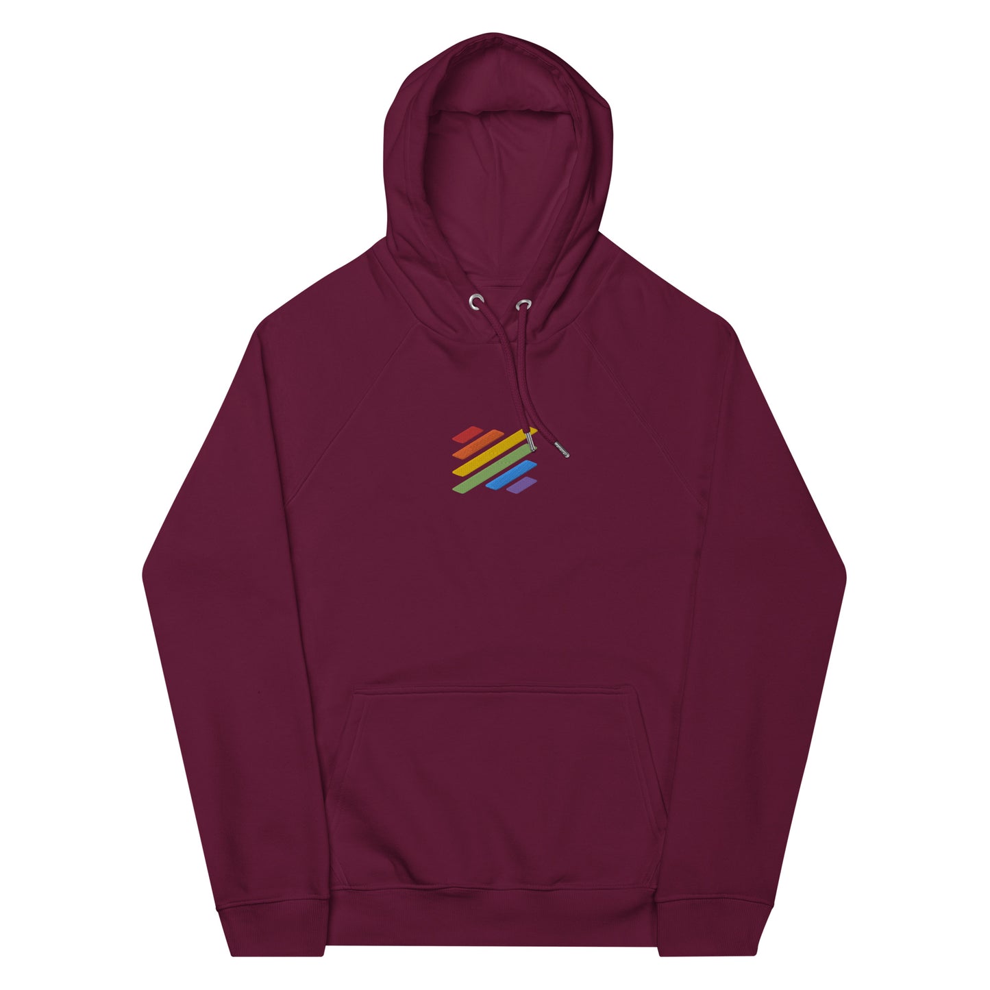 Organic Cotton Hoodie: Rainbows