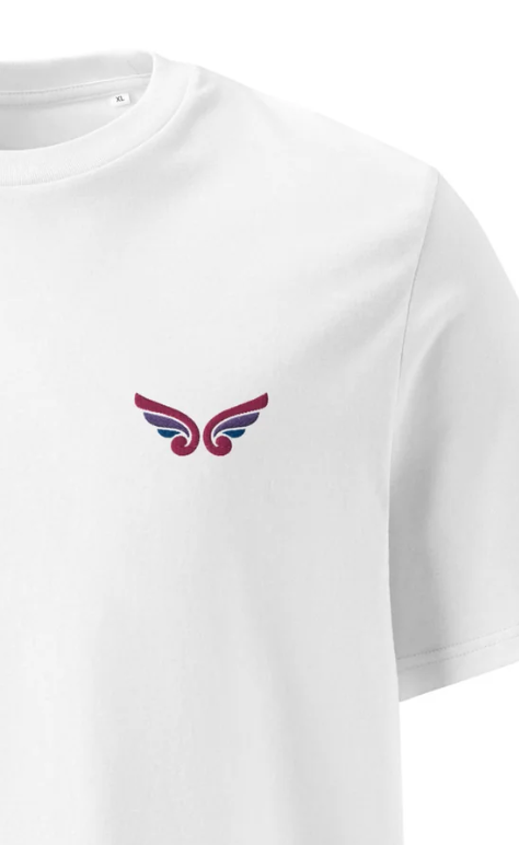 Organic Cotton T-shirt: Wings For Both