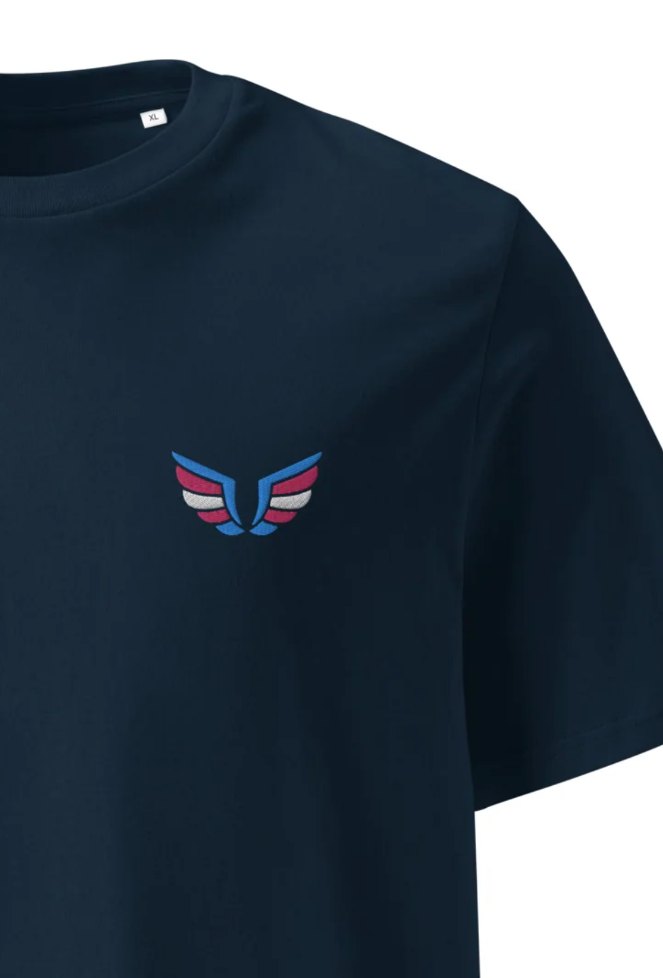 Organic Cotton T-shirt: Wings For Trans