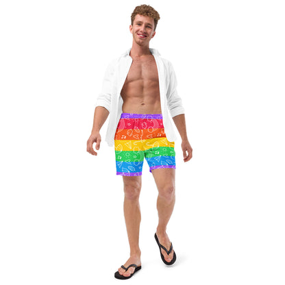 Pride Swim Trunks