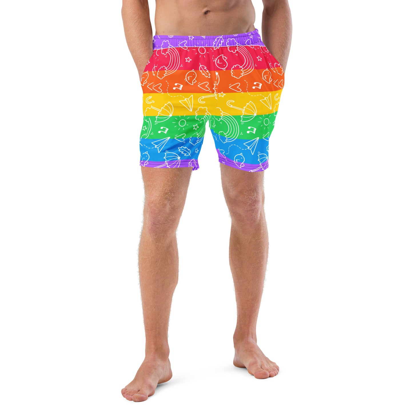 Pride Swim Trunks