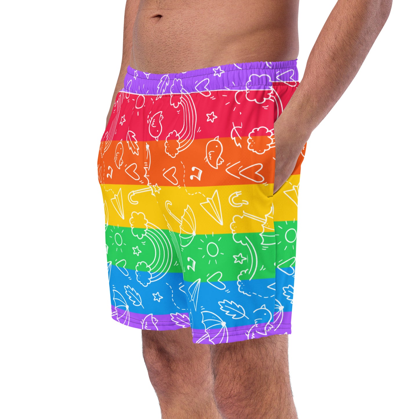 Pride Swim Trunks