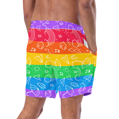 Pride Swim Trunks