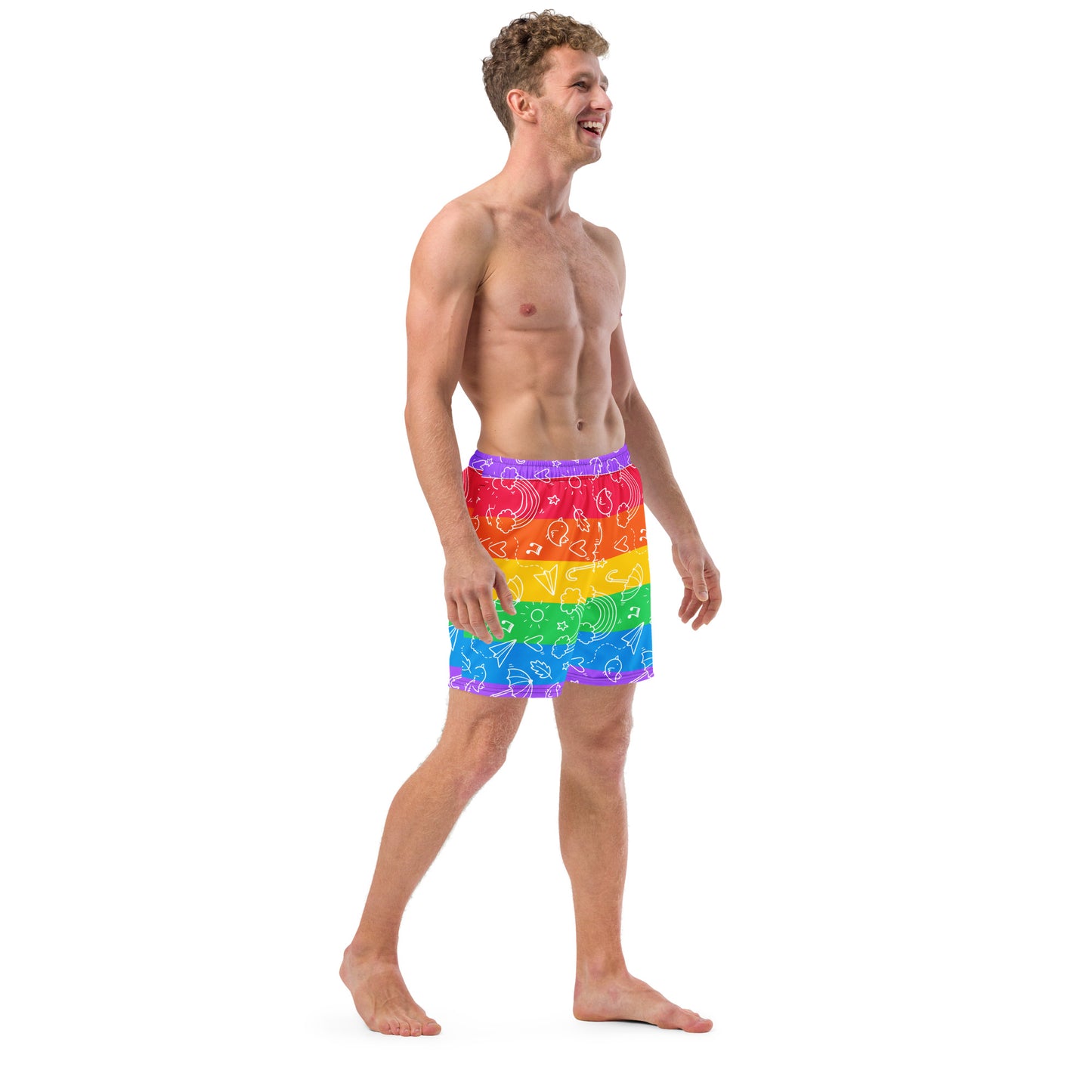 Pride Swim Trunks