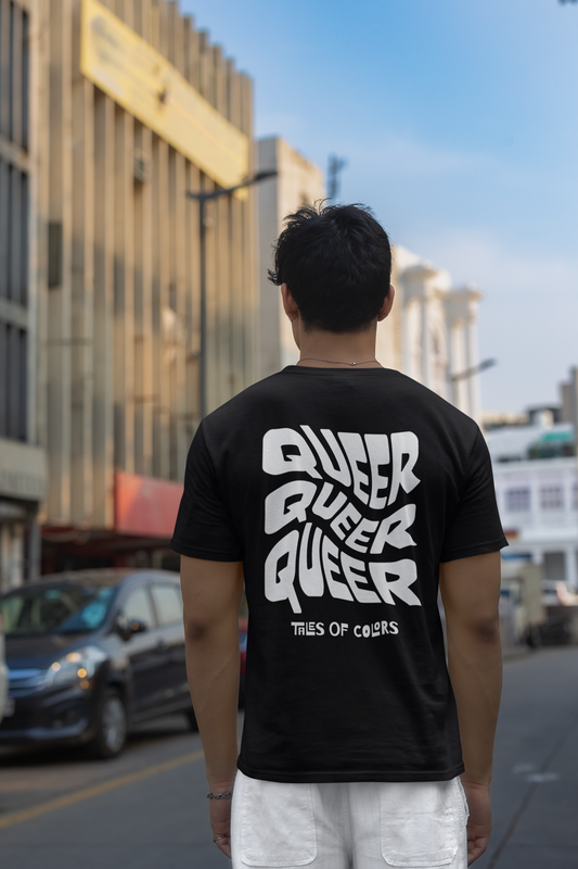 Organic Cotton T-shirt Print: Queer Twist