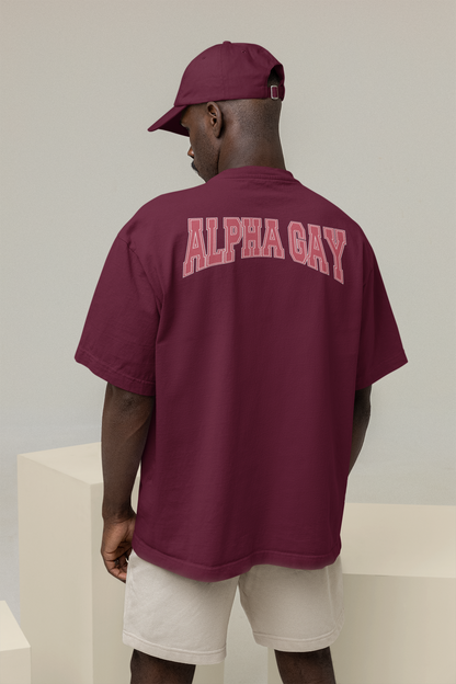 Organic Cotton T-shirt: Alpha Gay